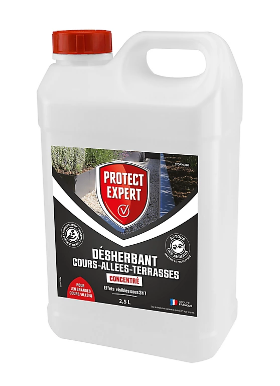 Castorama Désherbant Cours Allées Terrasses Protect Expert 2,5L 3 Castorama Désherbant Cours Allées Terrasses Protect Expert 2,5L
