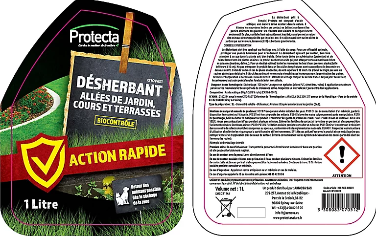 Castorama Désherbant Prêt à L'emploi Jardin Clac Protecta 1L 3 Castorama Désherbant Prêt à L'emploi Jardin Clac Protecta 1L