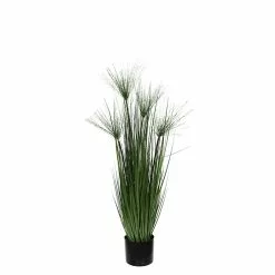 Castorama Papyrus Artificiel En Pot Plastique Vert ø15 X H.102 Cm